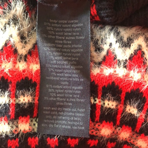 Tommy Hilfiger embellished fair isle sweater - Picture 7 of 7